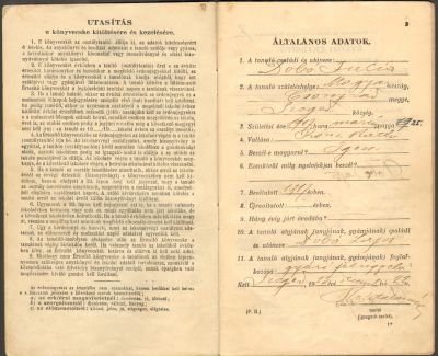 Értesítők, oklevelek - 0010-3
