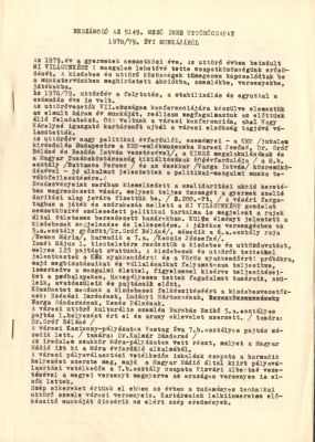 Rendezvények, események - 0006_Beszámoló_Úttörőcsapat_1978-1979-1