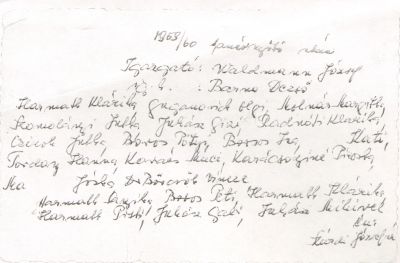 Tantestület - 0001_Tanévnyitó után_1959-h