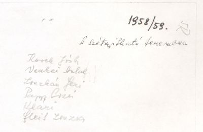 Tantestület - 0002_A szétnyitható teremben_1958-1959-h